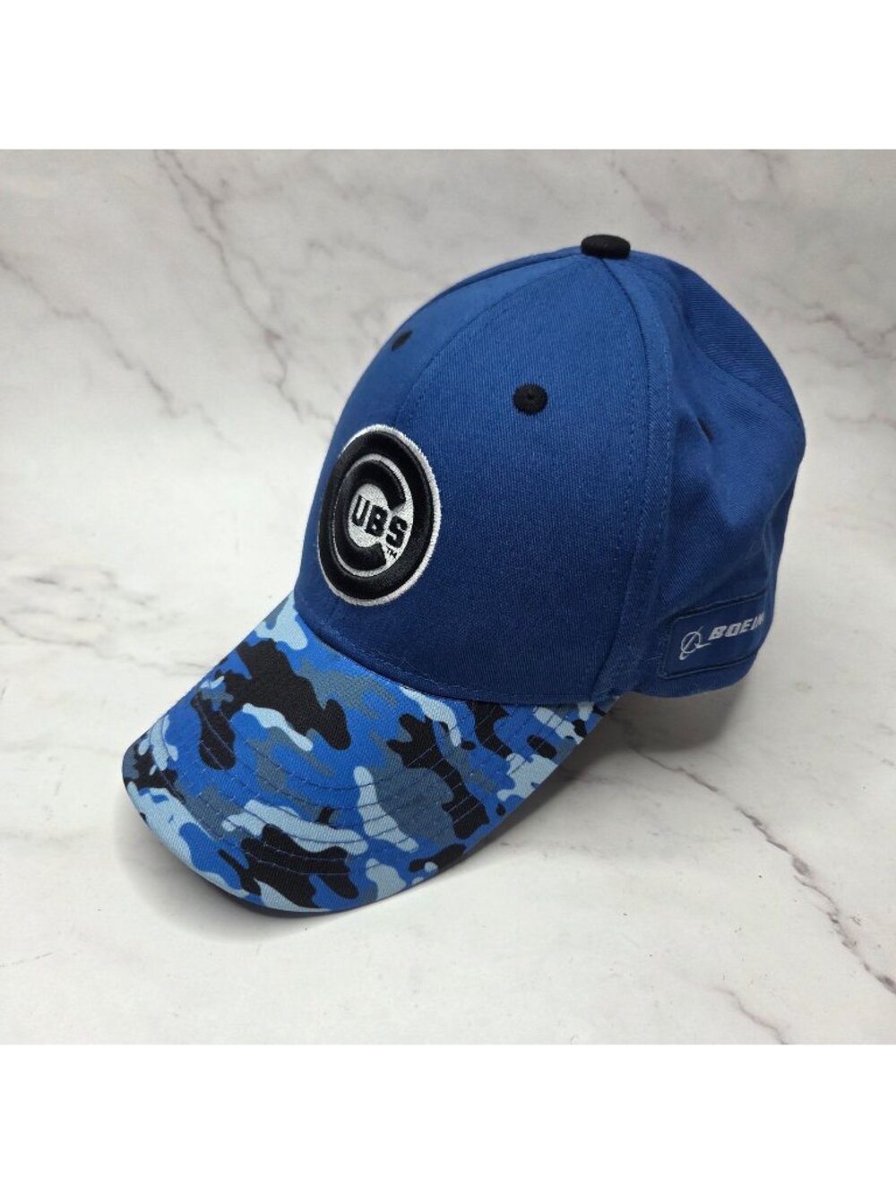 Melonwear Chicago Cubs Blue Camo Baseball Hat Snapback Boeing Adult